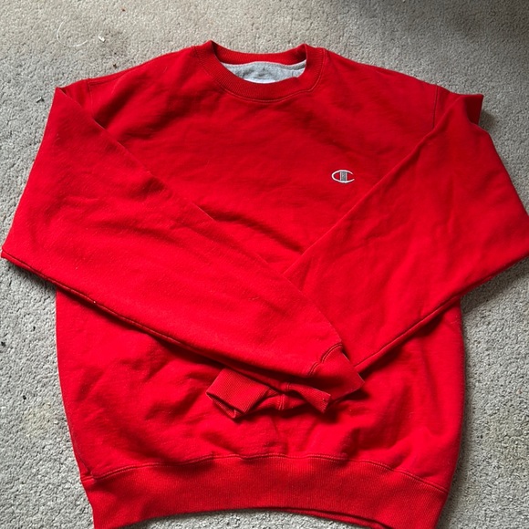 Champion - red sweatshirt - Picture 1 of 3
